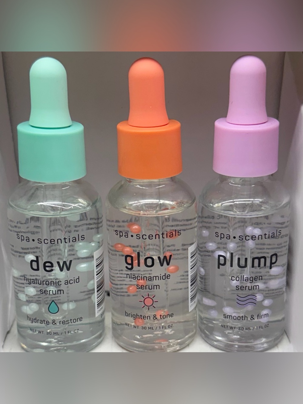 Spa•Scentials Serum 3 Pack
